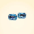 Swarovski Crystals Large Baguette Cufflinks - TCG London