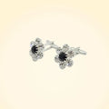 Swarovski Crystals Daisy Cufflinks - TCG London