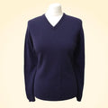 Cashmere V-Neck Jumper - TCG London