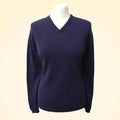 Cashmere V-Neck Jumper - TCG London