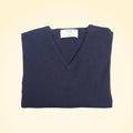 Cashmere V-Neck Jumper - TCG London