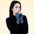 Scottish Cashmere Fingerless Gloves - TCG London