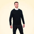 Classic Fit Round Neck Cashmere Jumper - TCG London