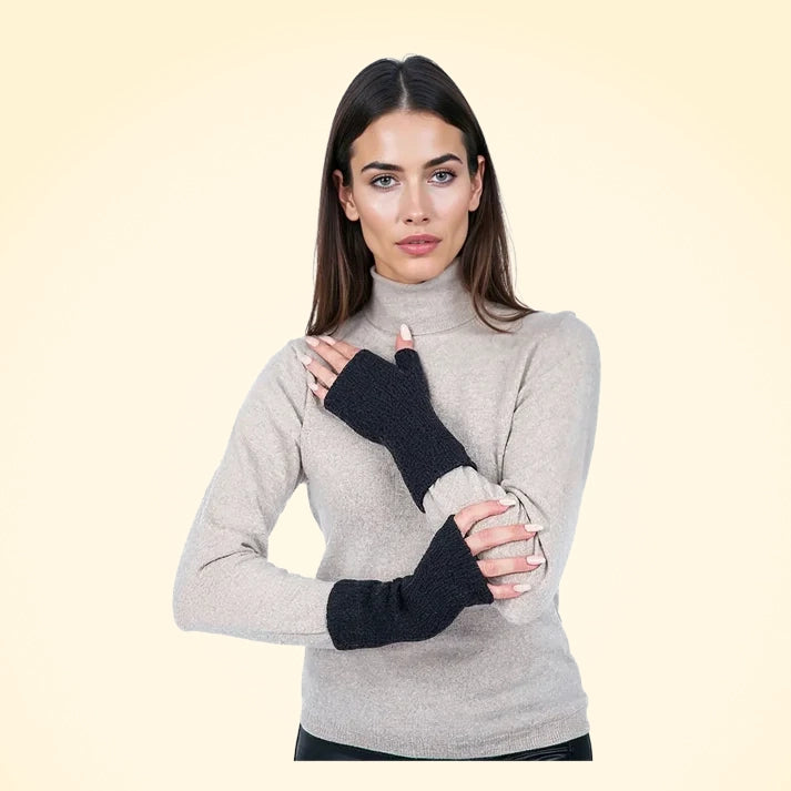 Scottish Cashmere Wrist Warmers - TCG London