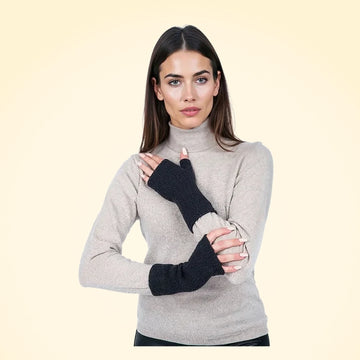 Scottish Cashmere Wrist Warmers - TCG London