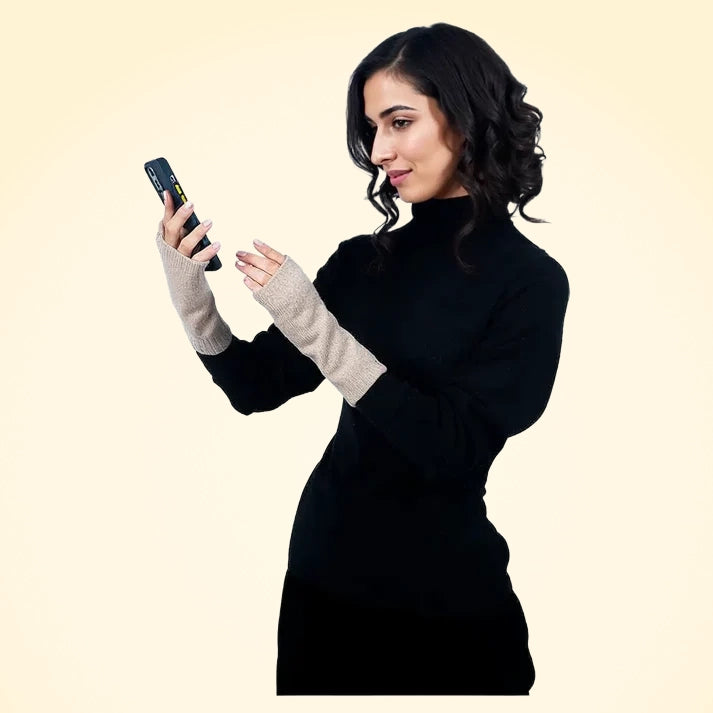 Scottish Cashmere Wrist Warmers - TCG London