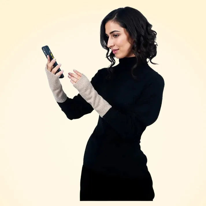 Scottish Cashmere Wrist Warmers - TCG London