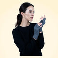 Scottish Cashmere Fingerless Gloves - TCG London