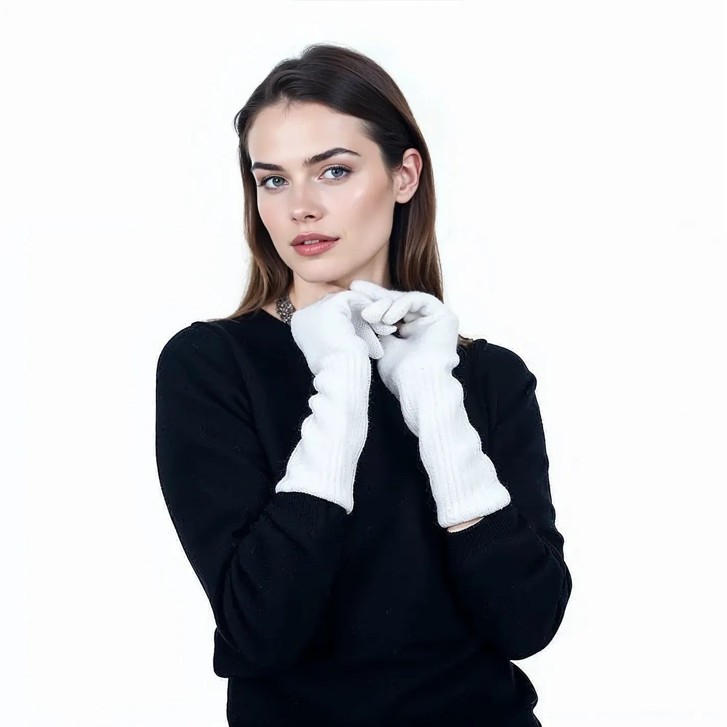 Dark Grey Light Gloves