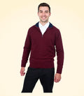 Classic Fit Zip Neck Cashmere Jumper - TCG London