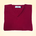Regular Fit Cashmere V-Neck Jumper - TCG London