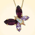Butterfly Swarovski Crystals Pendant - TCG London
