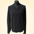 Relaxed Fit Cashmere V-Neck Jumper With Turnback Cuffs - TCG London