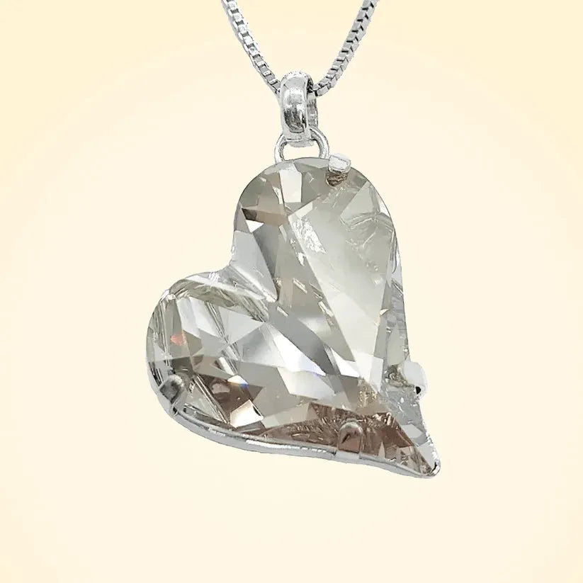 Swarovski Crystals Heart Pendant - TCG London