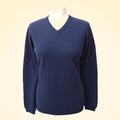 Cashmere V-Neck Jumper - TCG London