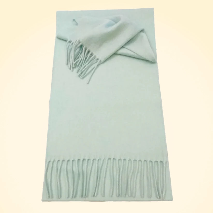 Plain Scottish Cashmere Scarves - TCG London