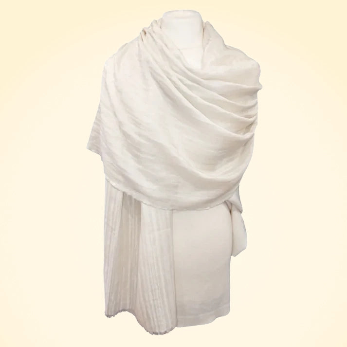 Fine And Lightweight Lurex Pashmina - TCG London