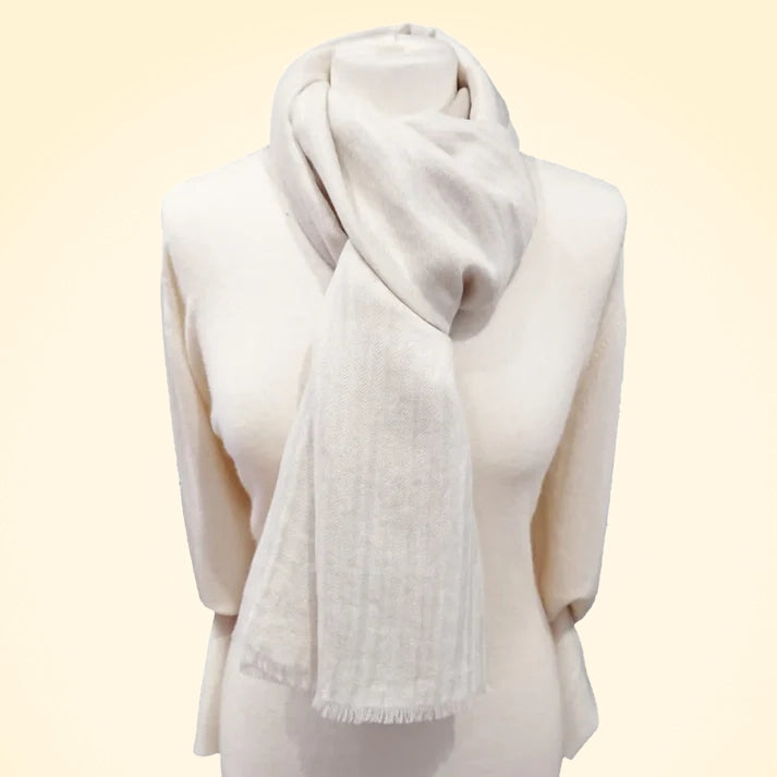 Fine And Lightweight Lurex Pashmina - TCG London