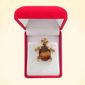 Swarovski Crystals Small Turtle Brooch - TCG London