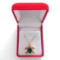 Small Turtle Pendant - Premium Luxury Crystals - TCG London