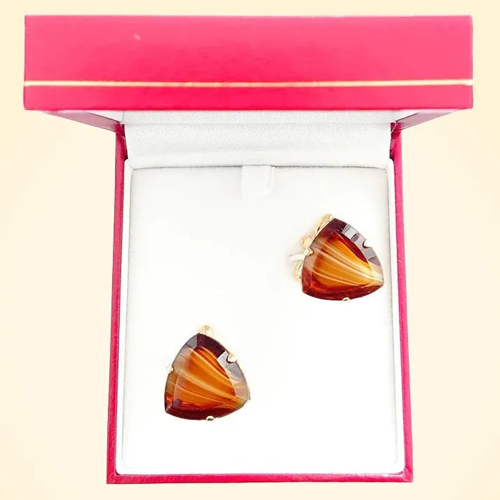 Vintage Precious Stone Cufflinks - TCG London
