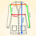 Loose Fit Cashmere Long Cardigan by Ballantyne - TCG London