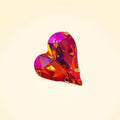 Swarovski Crystals Heart Brooch - TCG London