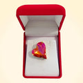 Swarovski Crystals Heart Brooch - TCG London