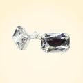 Swarovski Crystals Large Baguette Cufflinks - TCG London