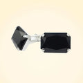 Swarovski Crystals Large Baguette Cufflinks - TCG London