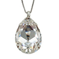 Large Swarovski Crystals Teardrop Pendant - TCG London