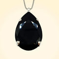 Large Swarovski Crystals Teardrop Pendant - TCG London