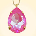 Large Swarovski Crystals Teardrop Pendant - TCG London