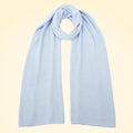 Large Lambswool and Silk Knitted Scarves - TCG London