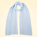 Large Lambswool and Silk Knitted Scarves - TCG London