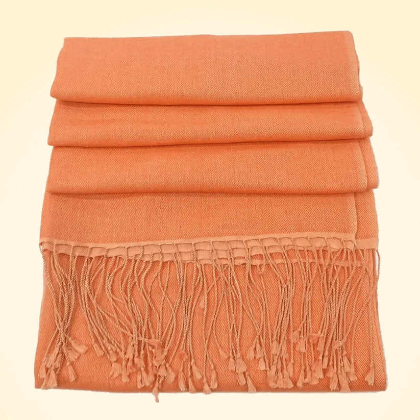 Cashmere and Silk Pashmina Scarf - TCG London