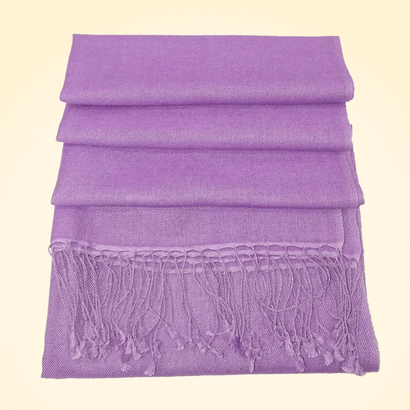 Cashmere and Silk Pashmina Scarf - TCG London