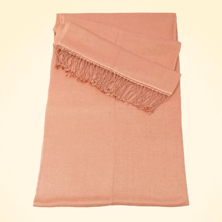 Large Cashmere and Silk Pashmina Scarf - TCG London