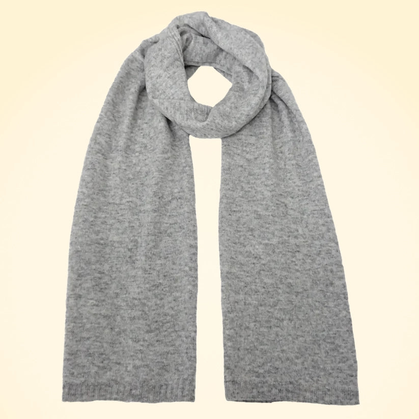 Large Lambswool and Silk Knitted Scarves - TCG London