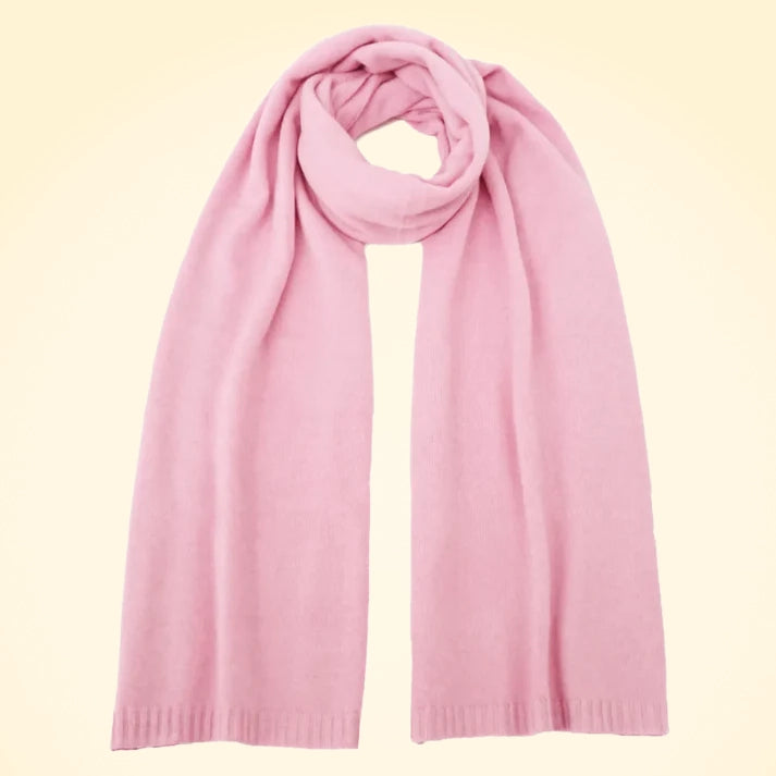 Large Lambswool and Silk Knitted Scarves - TCG London