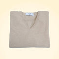 Cashmere V-Neck Jumper - TCG London