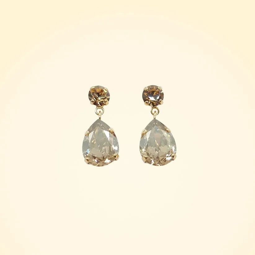 Small Angelina Swarovski Crystals Earrings - TCG London