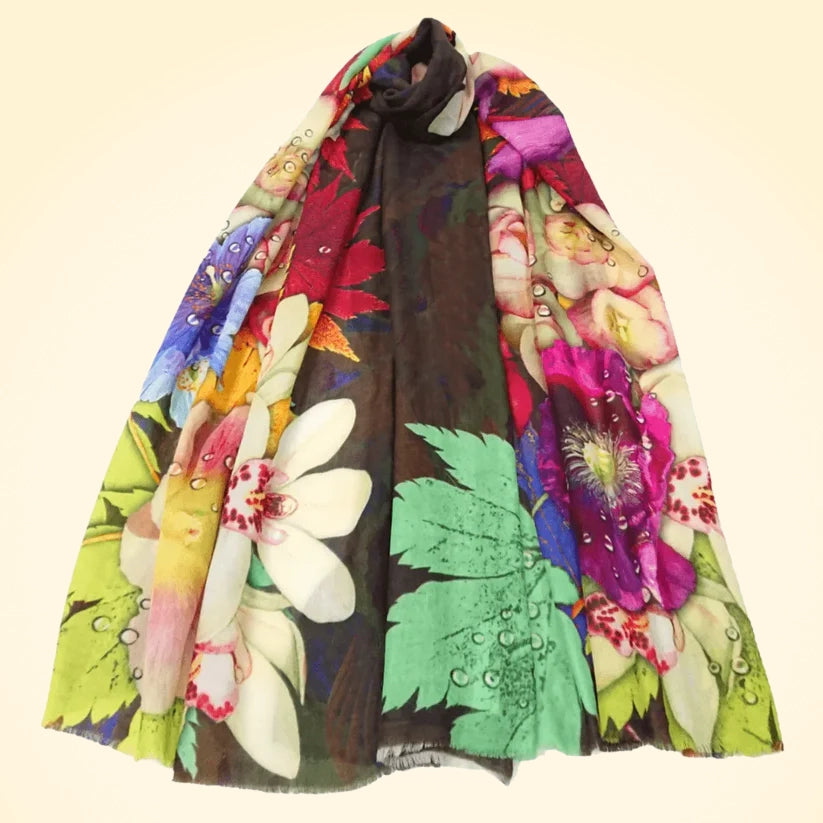 Large Pashmina Printed Stole - TCG London