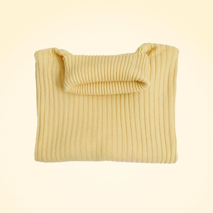 Cashmere Ribbed Roll Neck Jumper - TCG London