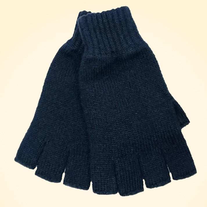 Scottish Cashmere Fingerless Gloves - TCG London