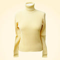Cashmere Ribbed Roll Neck Jumper - TCG London