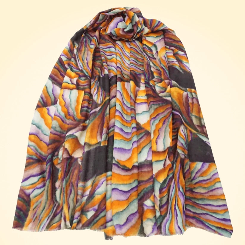 Large Pashmina Printed Stole - TCG London