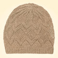 Scottish Cashmere Pointelle Beanie - TCG London
