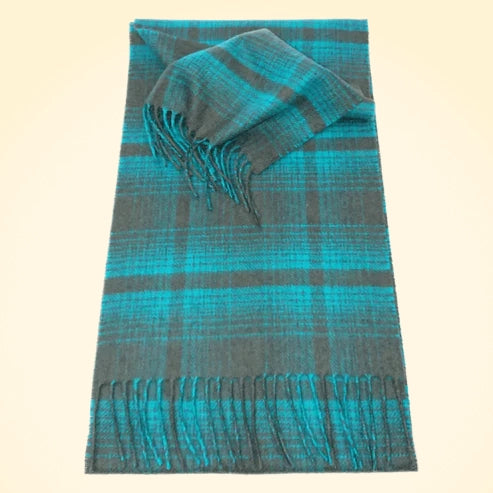 Scottish Cashmere Check Scarves - TCG London