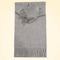 Plain Scottish Cashmere Scarves - TCG London